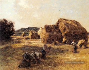  leon - Les Glaneuses scènes rurales paysan Léon Augustin Lhermitte
